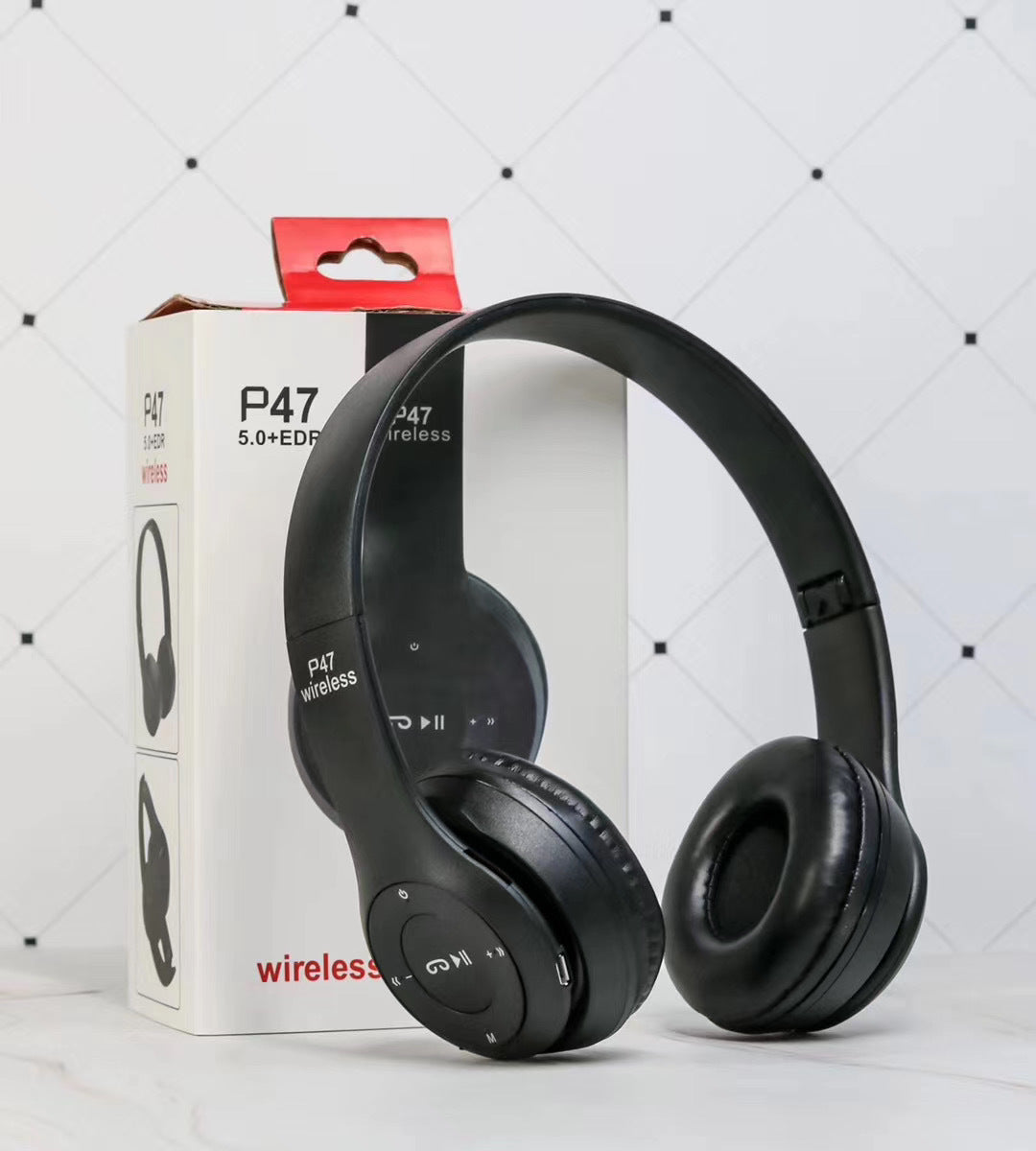 WeSupplyU  Wireless P47 Foldable Bluetooth Headphones