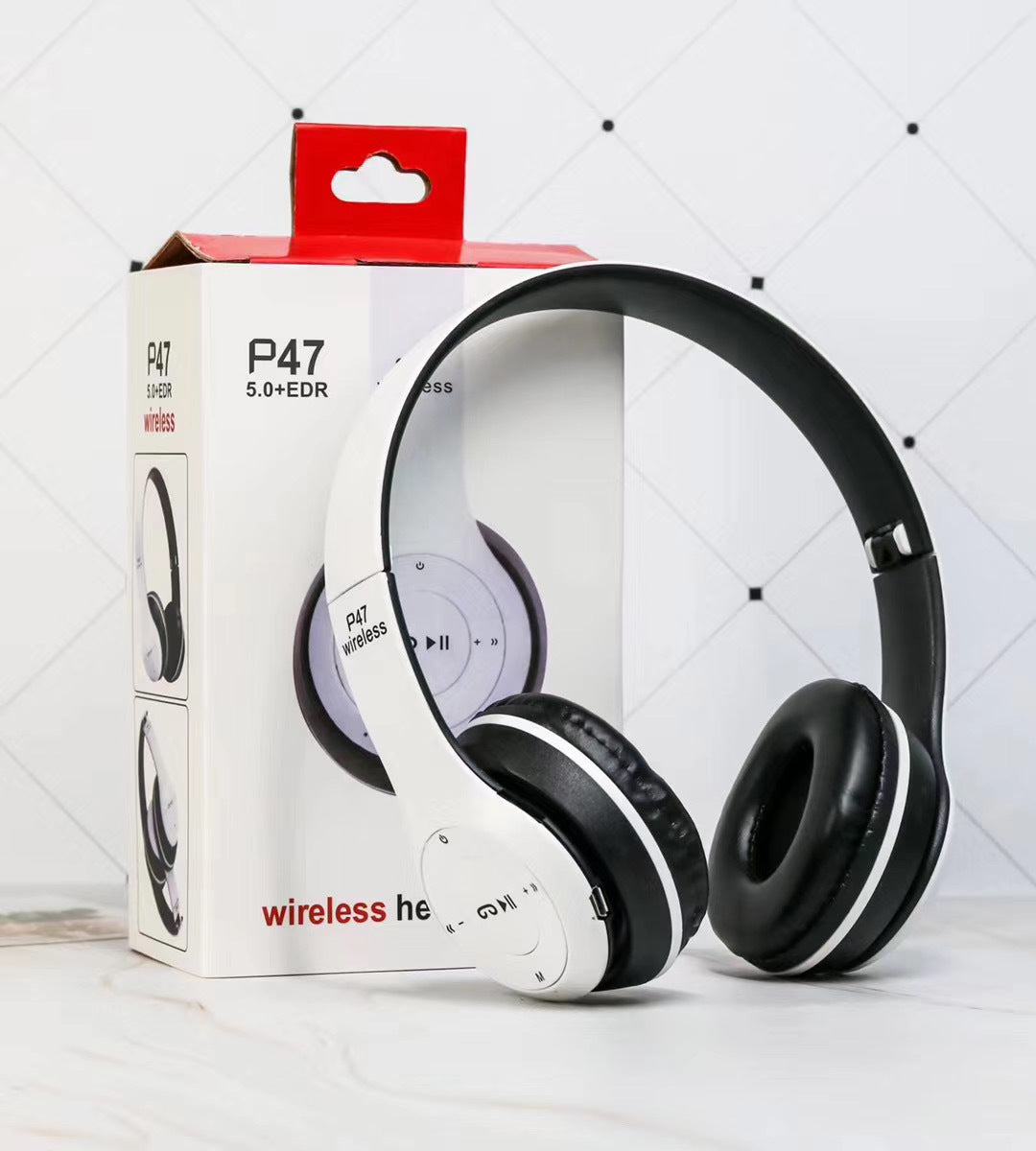 WeSupplyU  Wireless P47 Foldable Bluetooth Headphones