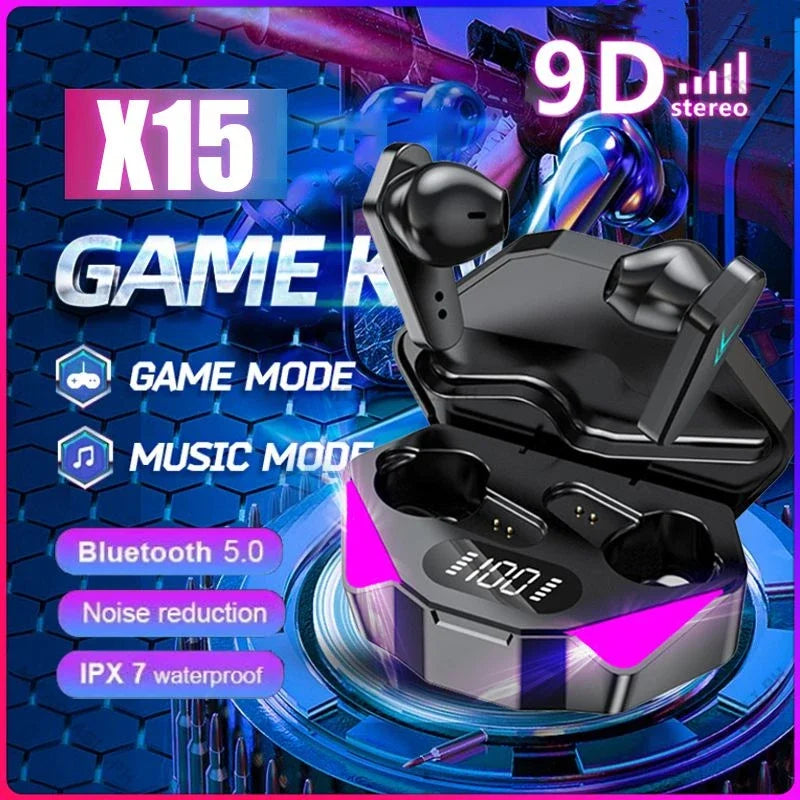 Wireless Noise Reduction Gamer Earphones