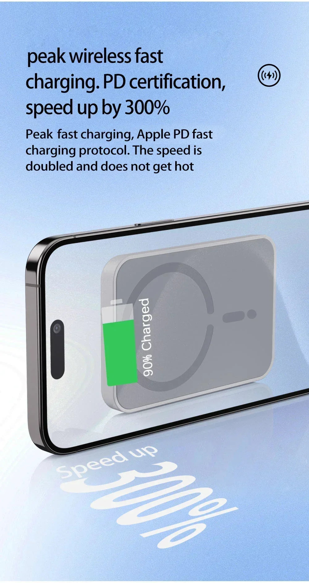 Magnetic Wireless Car Charger Air Vent Clip Phone Holder For Magsafe iPhone 17 16 15 14 13 12 Pro Max Fast Car Charging Stand