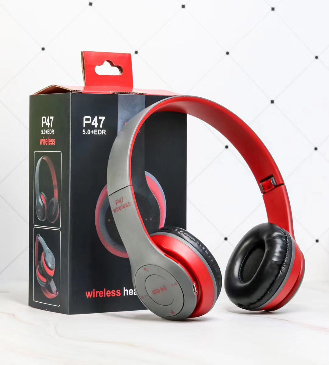 WeSupplyU  Wireless P47 Foldable Bluetooth Headphones