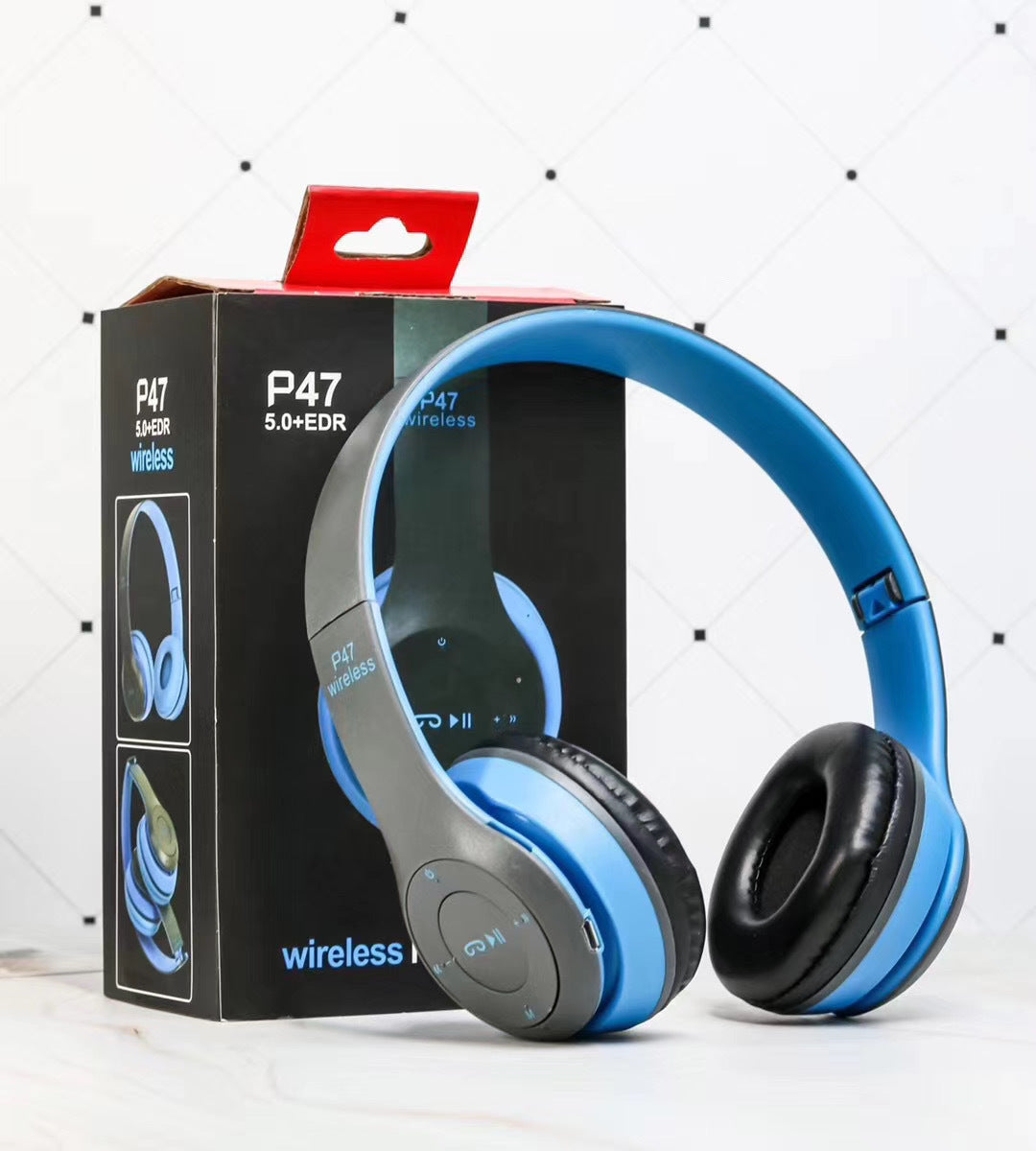 WeSupplyU  Wireless P47 Foldable Bluetooth Headphones