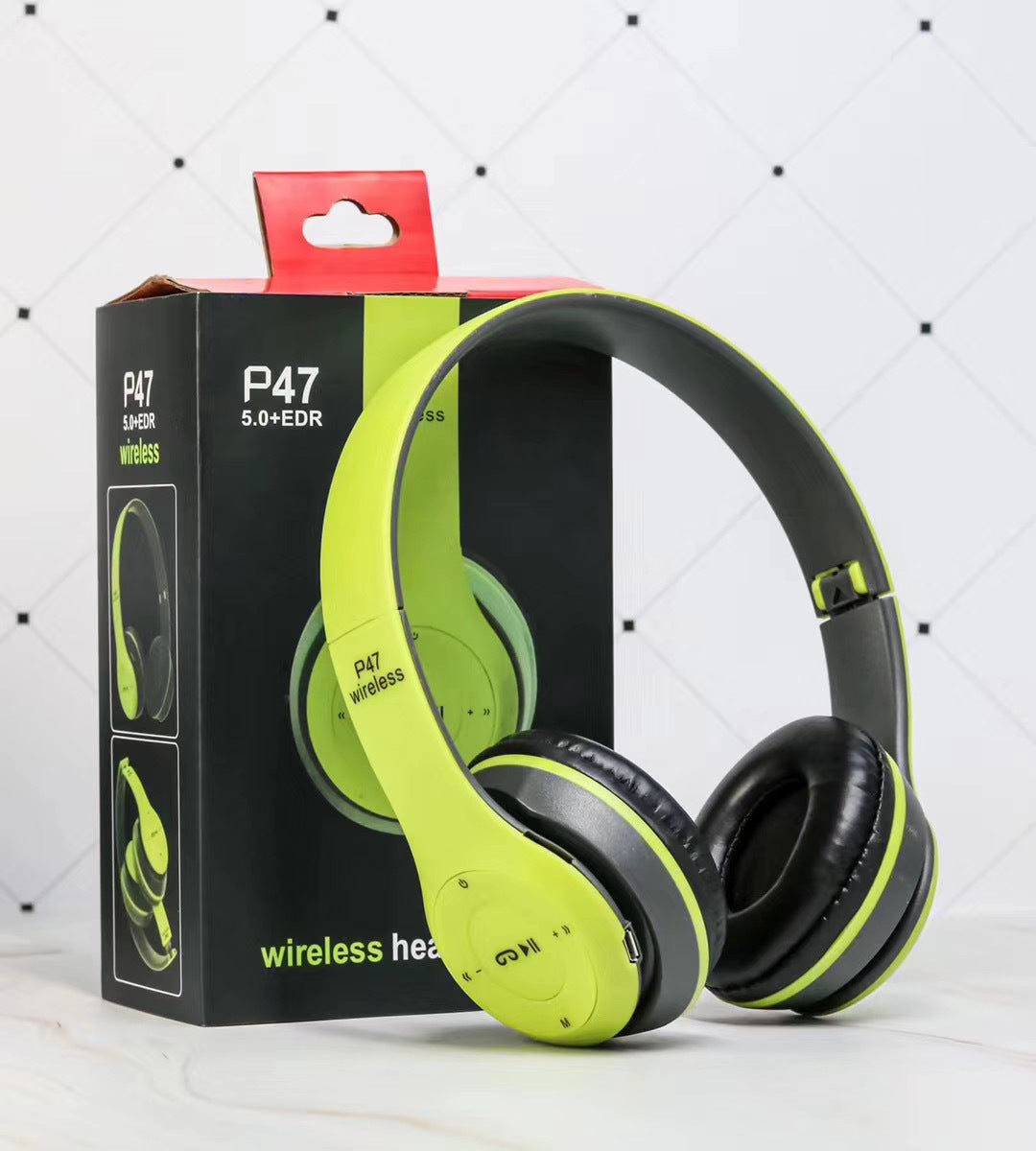 WeSupplyU  Wireless P47 Foldable Bluetooth Headphones