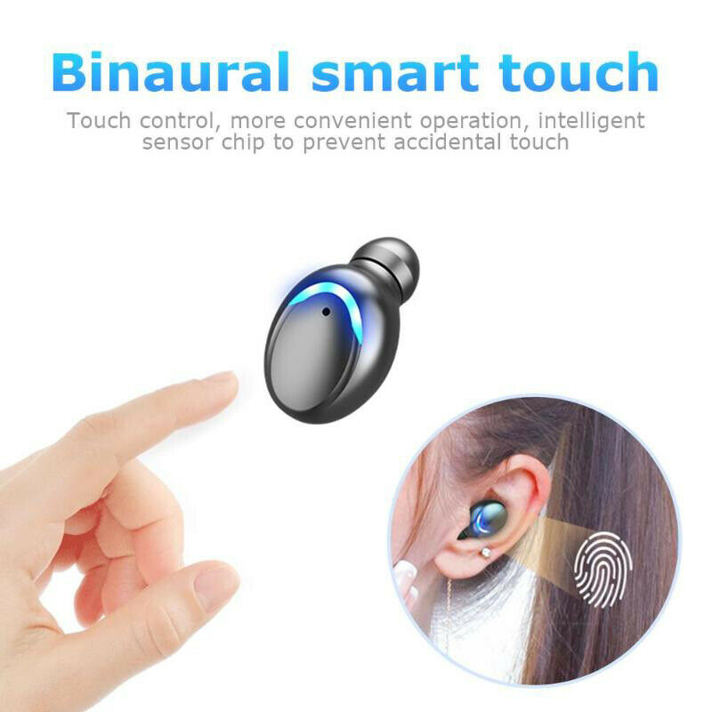Waverunner Waterproof Wireless Earbuds with smart touch