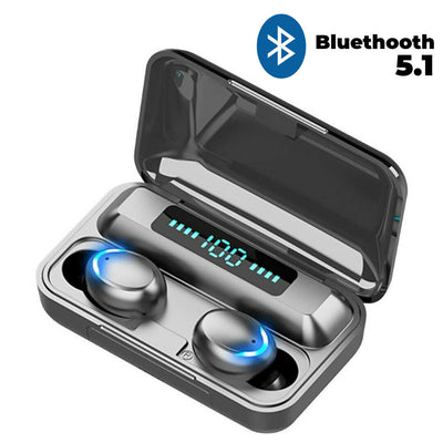 Waverunners Waterproof Bluetooth Earbuds for iPhone Samsung Android